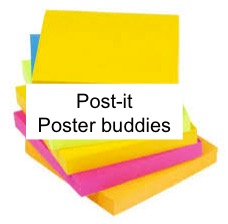 post-it - poster buddies