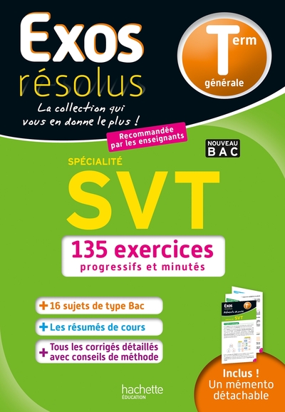 Terminale Exos Résolus SVT - La LIB'